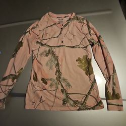 Real Tree Pink Camo Shirt