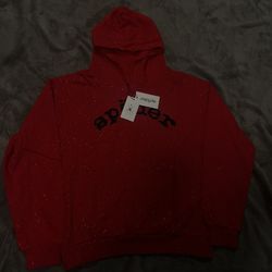 Spider rhinestone hoodies 