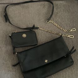 Tory Burch Bag And Card Wallet $120