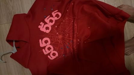 Red sp5der hoodie
