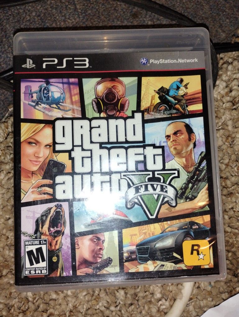 PS3 Grand Theft 5