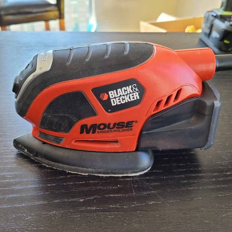Power Sander With Dust Filter + Attachments