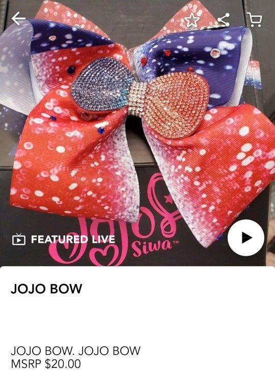 Jojo Siwa Signature Bow 