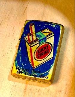 Custom Lucky Strike Zippo Lighter