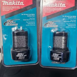 Makita 12V max Lithium-Ion Battery (brand new)