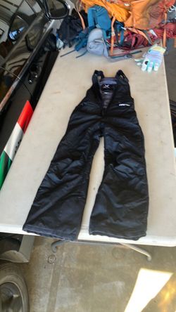 Black Snow Bib Ski Pants