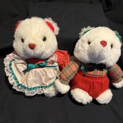 Plush Christmas Bears