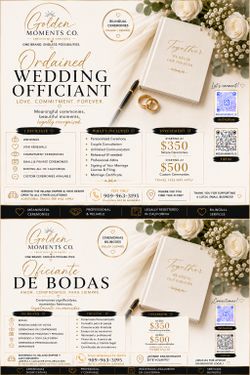 Wedding officiant