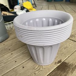 Planters- Set Of 9- All For $20 