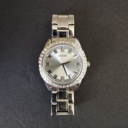 Guess SPARKLER Women's Quartz Watch GW0111L1 Stainless Steel Silver Tone - 38 mm