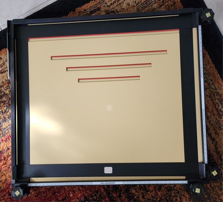 SAUNDERS Precision Enlarging Easelサンダース！ Saunders 11 X 14 photo/graphic Enlarging Easel Metal