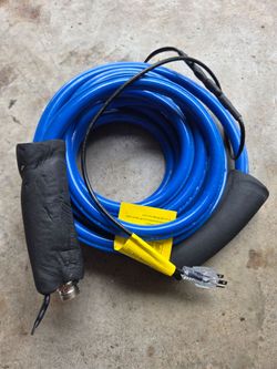 25ft heated water hose and insulated water spicket cover