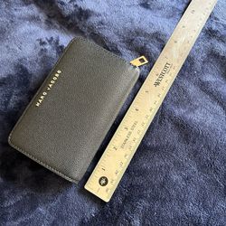 MARC JACOBS Mark Jacobs Medium Bifold Leather Wallet Black - New Women | Color: Black | Size: m