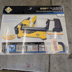 New QEP 650xt Wet Tile Saw 