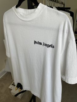 Palm Angels men’s logo-print t-shirt. Authentic.
