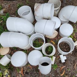 PVC ELBOWS AND CUPLINKS