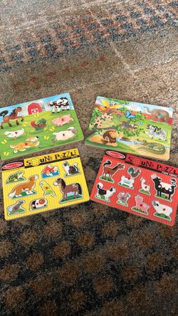 Melissa & Doug sound puzzles