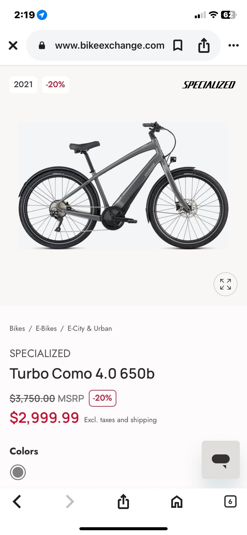 Hi End E Bike ! como 4.0 Turbo SPECIALIZED