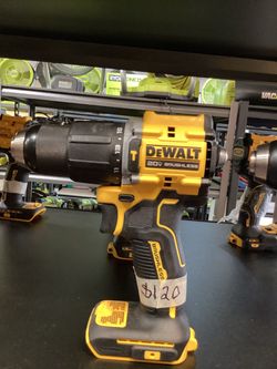 DEWALT 20V Atomic Brushless 1/2” Hammer Drill (Tool-Only) $120