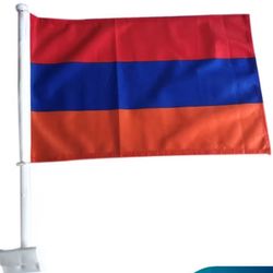 Armenian Car Window Flag