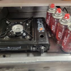 Portable Stove With Butane Gas