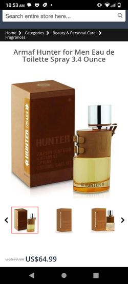  Hunter Men's Eau Toilette Spray 