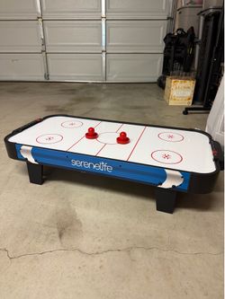 Small air hockey table