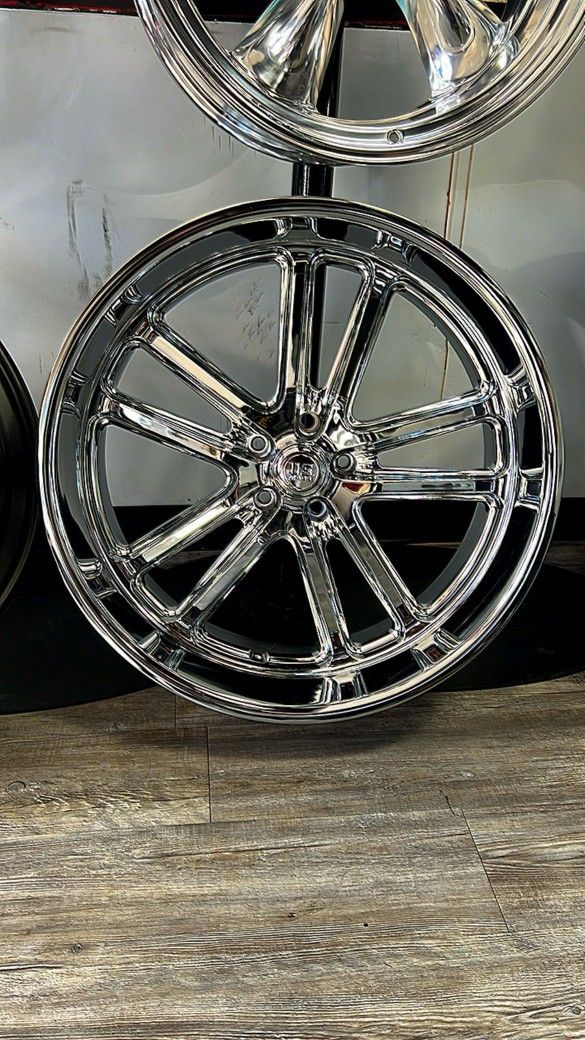 24x9 24x10 Us Mags U131 Wheels 5x5 C10 Squarebody OBS … In Stock