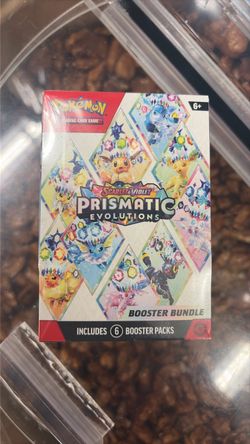 Pokémon prismatic evolution booster bundle(brand new/ with seal)