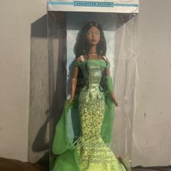 Birthstone Collection August Peridot Barbie