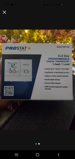 Prostat Programmable Digital Thermostat