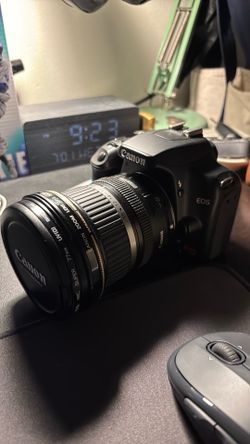Canon EOS DSLR Camera + Canon EF-S 10–22mm USM Lens + Battery, Charger & SD Card