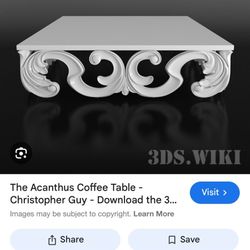 Christopher Guy Coffee Table 