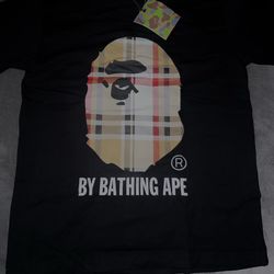 Bape X Burberry shirt