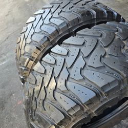 Only 2 used tires Lt37x12.50r20 Toyo MT Open Country  $250.00