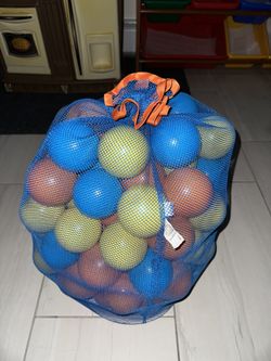 Plastic Balls And Candy Land Game