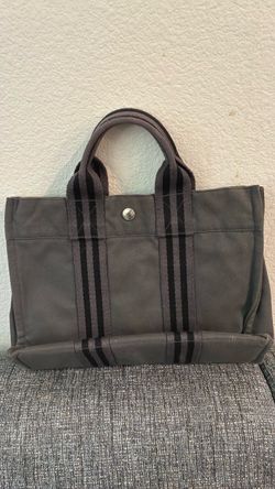 Hermès Fourre Tout Canvas Tote Bag