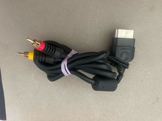 Original Xbox OEM AV cables 