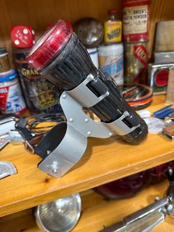 Vintage flashlights also flashlight holder for your steering column and vintage santay car accessories