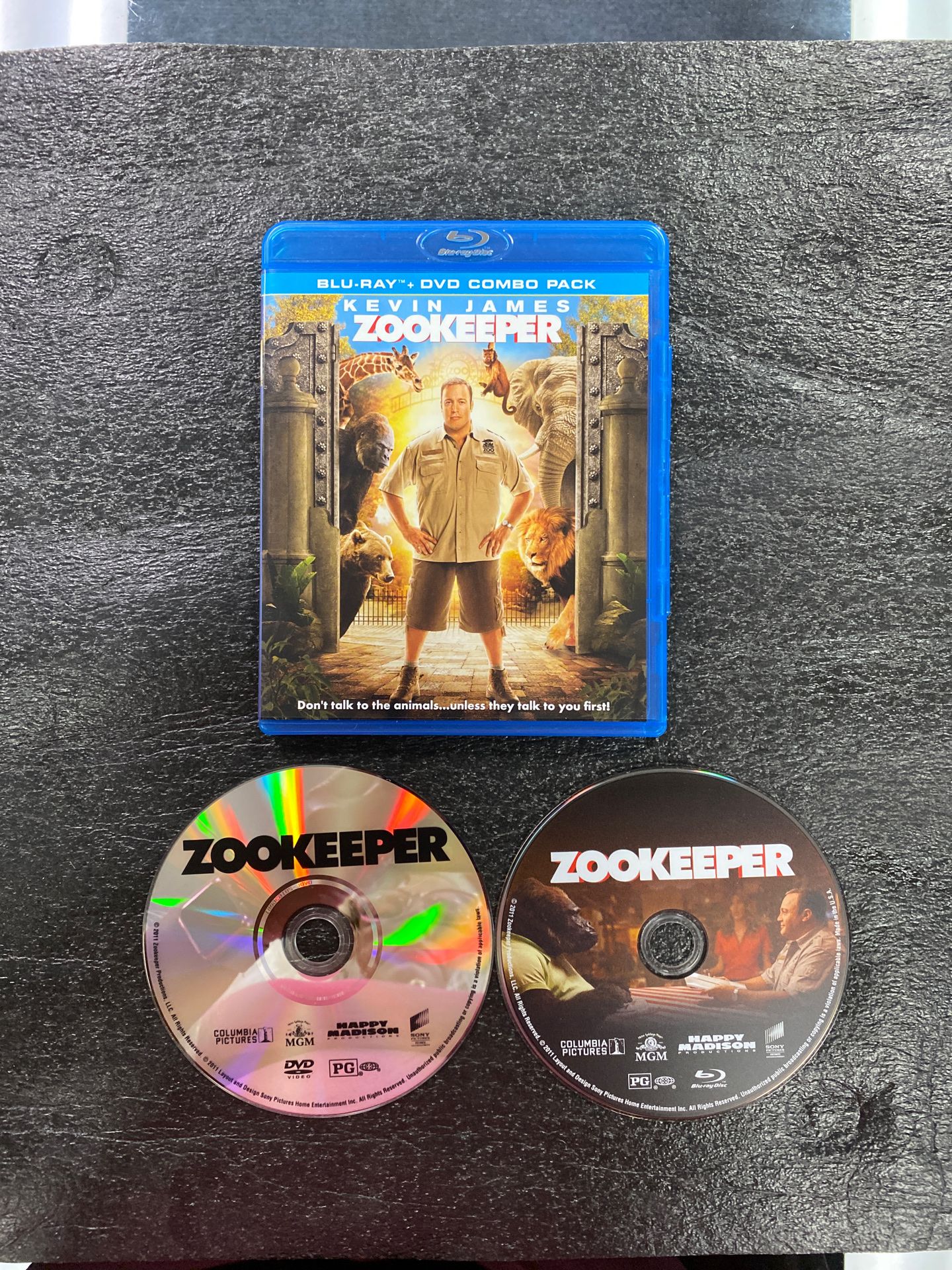 Zookeeper Blu-Ray DVD Combo Pack