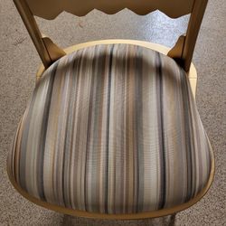 Antique Chair With Silk Cushion