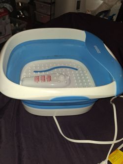 HoMedics Collapsible Foot Spa Bath