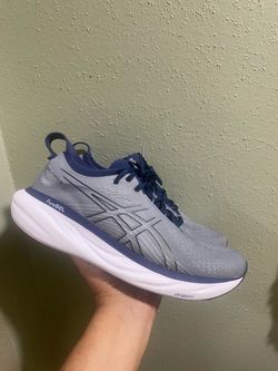 ASICS Gel Nimbus 25 Sheet Rock Indigo Blue Size 10.5