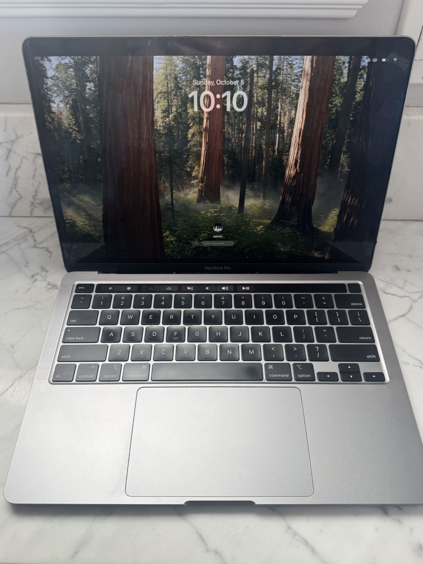 2020 Macbook Pro 13 Touchbar 2.0 i5 Intel 16GB 1TB (1024GB) Storage Space Grey
