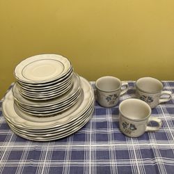 Set of 22 Cordella Collection Stoneware (not a complete set)