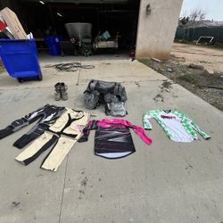 Dirtbike gear and bag