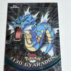 Gyarados Topps Chrome Holo #130
