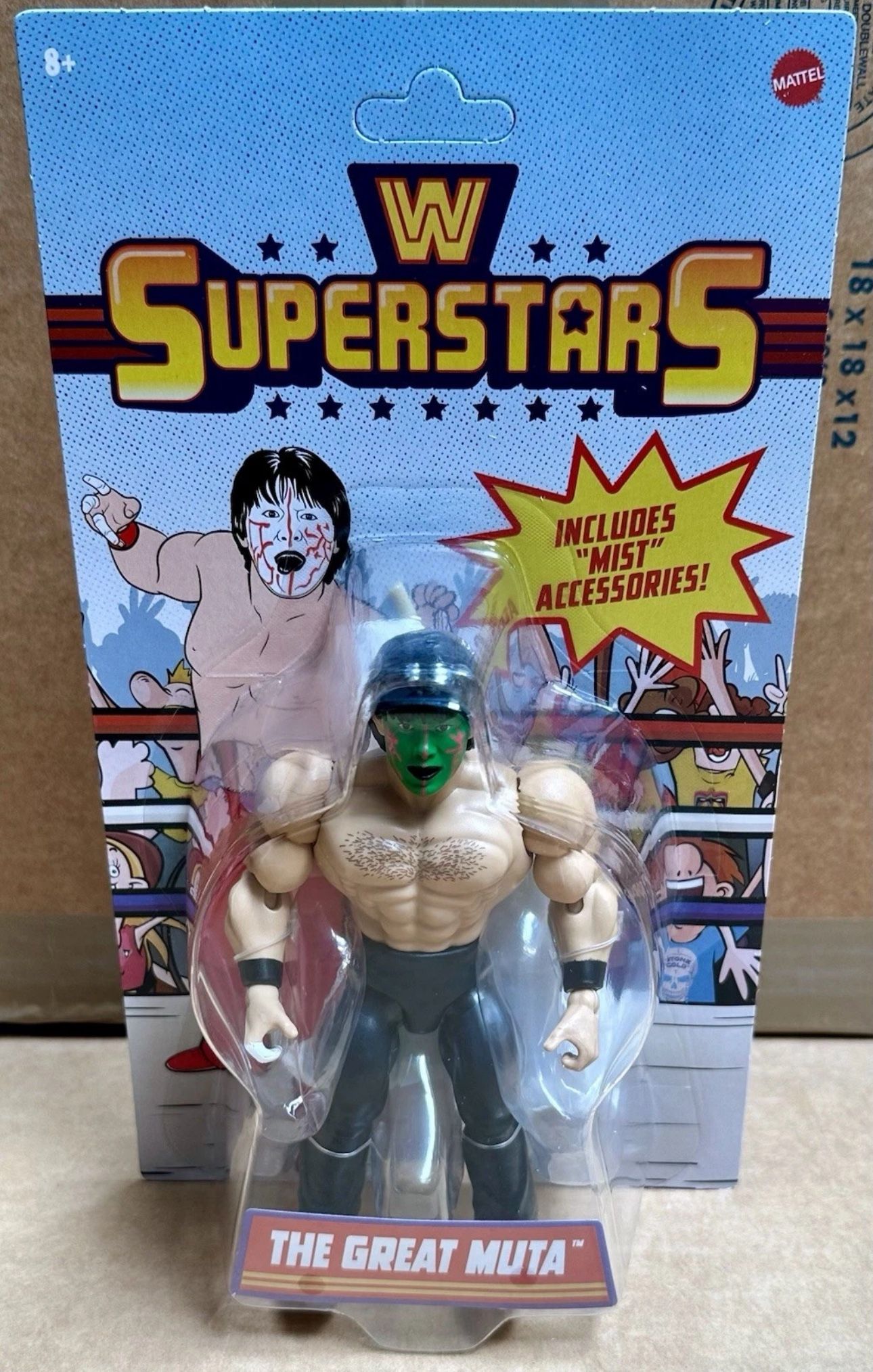 Wwe Superstars The Great Muta Green Chase Figure