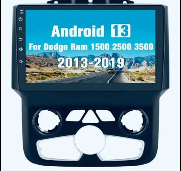 Car Stereo For 2013-2019 Dodge Ram AUTO AC #23