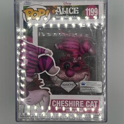 Rare Pop Funko Alice in Wonderland Cheshire Cat #1199 diamond Collection